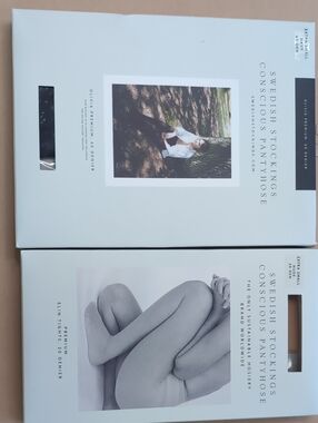 Swedish Stockings Conscious Pantyhose - Nude & Navy